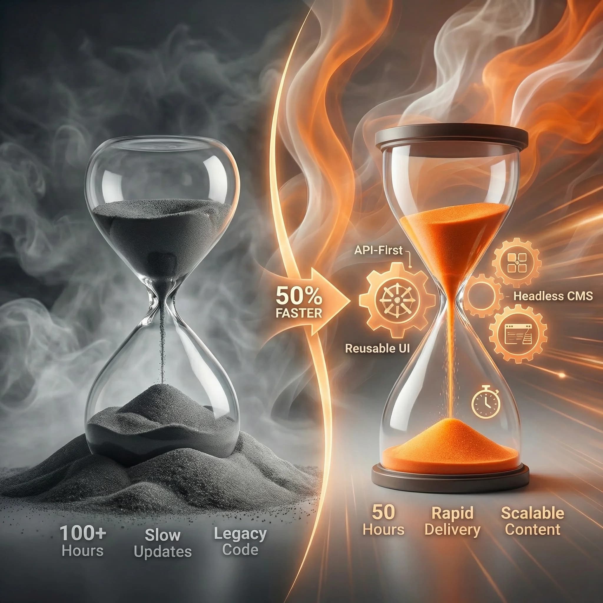 Case Study: How Agencies Cut Development Time by 50% with Headless